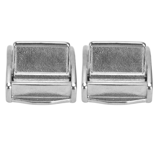 2 Stück Druckschnallen 316 Edelstahl 2