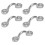 5Pcs Deck Schleife Strap Edelstahl 316 Pad Auge 5