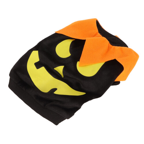 Halloween Hundeshirt Schwarz L Polyester Cosplay