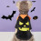 Halloween Hundeshirt Schwarz L Polyester Cosplay 10