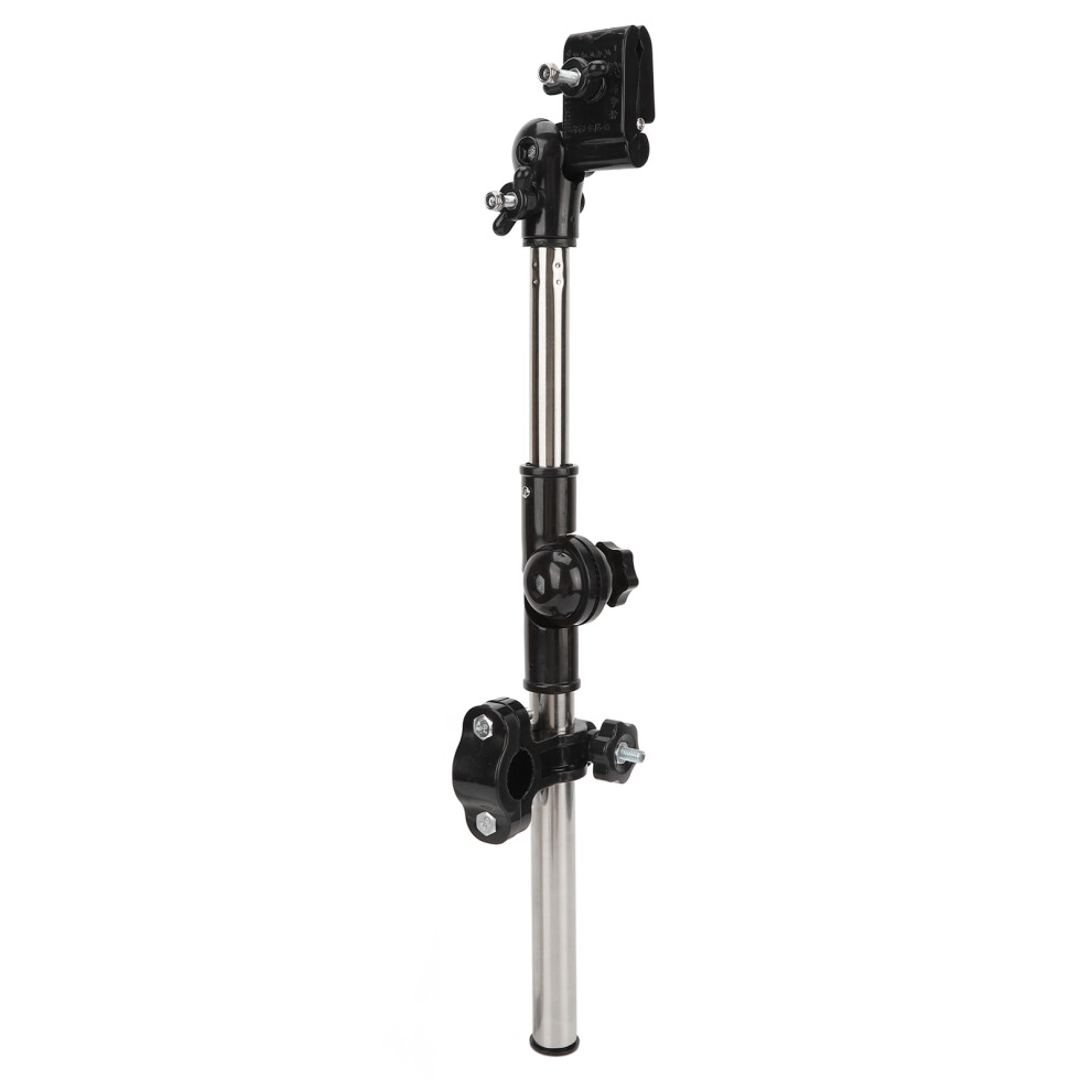 Foldable Stainless Steel Wheelchair Umbrella Holder for Bikes & Strollers