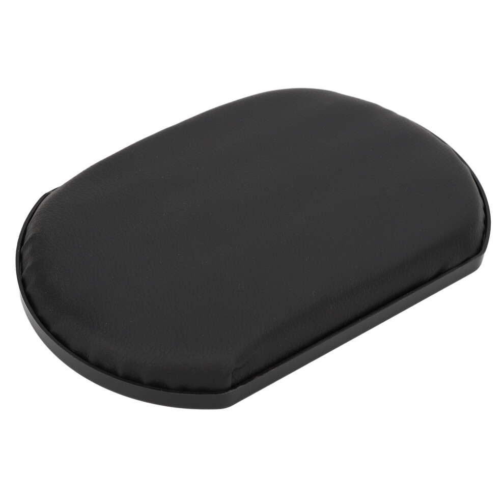 Black Elevated Leg Rest Calf Pads For Manual Wheelchairs - Leather Durable