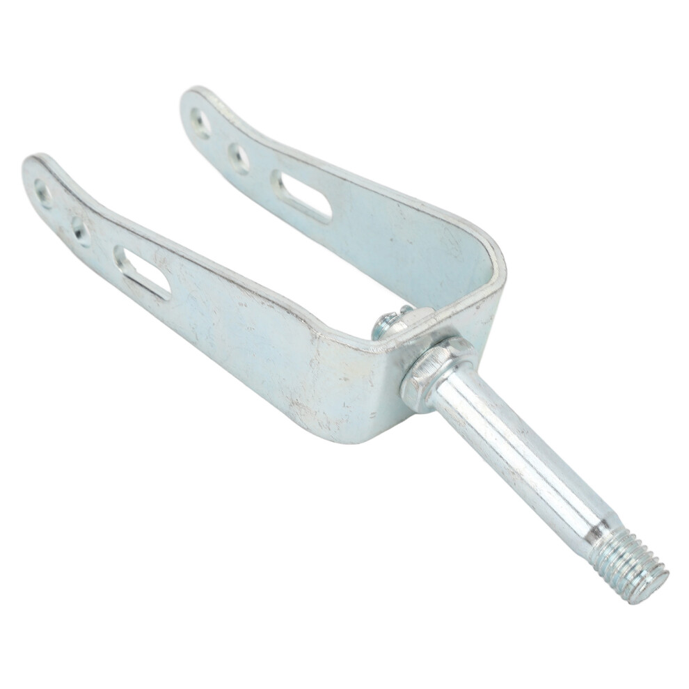 Durable Steel Front Wheel Fork with Handbrake for Wheelchair Replacement