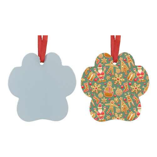 Christmas Tree Hanging Ornament Sublimation Blank Pendant-01 1