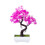 High Quality Plastic Simulated Greenery Table Decors-red lotus 1
