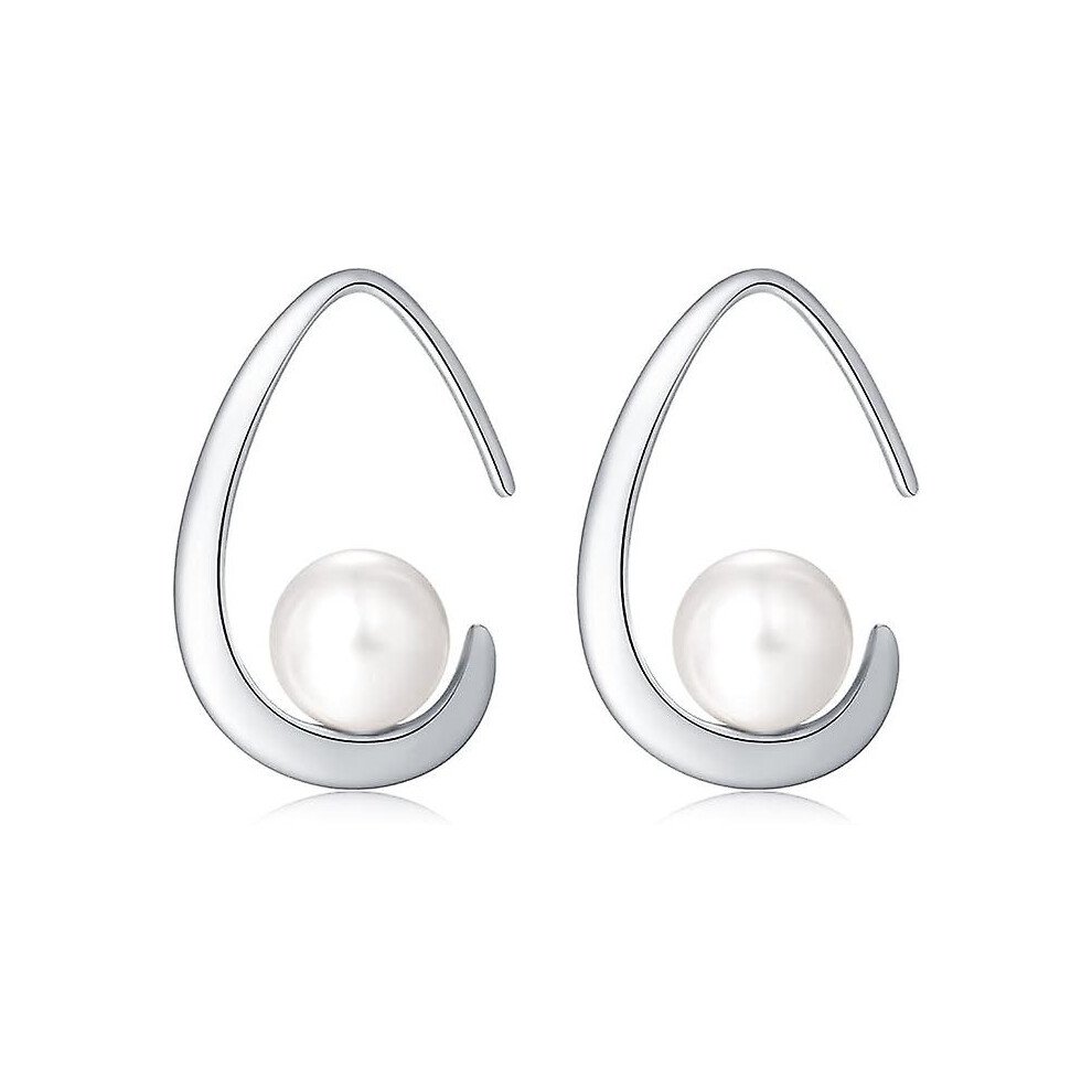 Kikidex (As Show, One Size) Pearl Earringspendants Earrings Hooks Earrings With Hooks Studs