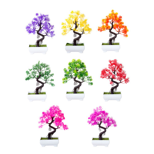 High Quality Plastic Simulated Greenery Table Decors-red lotus 1
