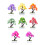 Easy to Maintenance Small Artificial Plant Decorative-Blue 2