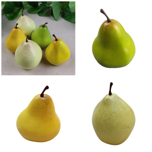 Simulation de poire décorative, mousse artificielle-Ananas 2