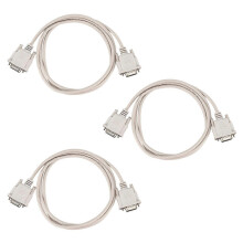 RS232 DB9 9-pin male to VGA 15-pin male video adapter cable (1.4 m)