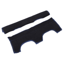 2 Stück Baumwoll-Hitzeschutzbänder für den Stahlhelm, weich, hautfreundlich, elastisch, waschbar