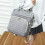 Wickeltasche, Rucksack, tragbar, Nylongewebe, 7