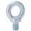 2PCS M22 Galvanized Carbon Steel Lifting Eye Bolts, Deep Threaded 9