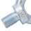 2PCS M22 Galvanized Carbon Steel Lifting Eye Bolts, Deep Threaded 12