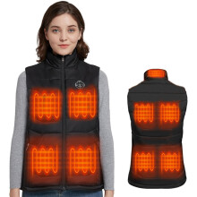 Men's Rechargeable Warm Waistcoat 3 Stage Heating-4XL