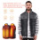 Thin Environmental Friendly Heated Waistcoat Rapid Heating-XL 4