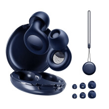 Reusable Earplug for Work Study Sleep Construction Noise-blue