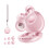 Earplug Reusable Silicone Earplugs with Storage Case for-Pink 1