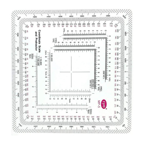 Square Ruler Coordinate Grids Reader Protractors Coordinate 1