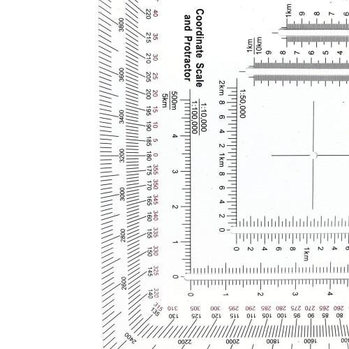 Square Ruler Coordinate Grids Reader Protractors Coordinate 2
