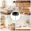 Round Metal Light Switches 60mm Diameter with 150cm Pull-Gold 3