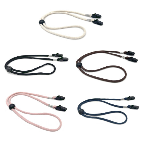 Windproof Hat Strap Outdoor Hat Wind Clip Lanyard-Navy Blue 1