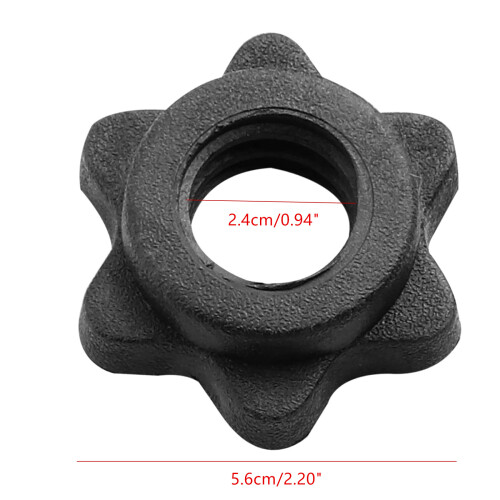 4Pcs Anti-slip Weight Lifting Fix Dumbbell Dumbbell Nut-Red 1