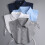 Triangle Shape False Collar Summer Spring Woman-Light Blue 6