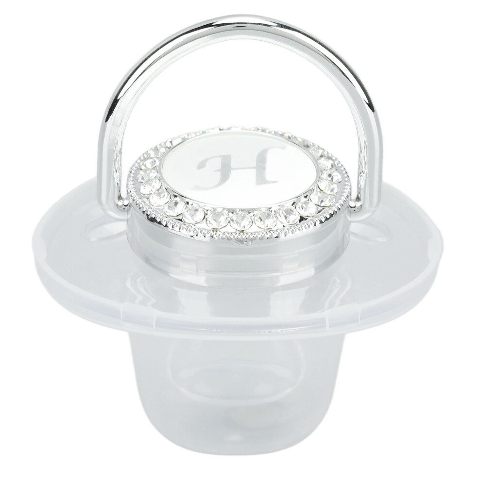 Silicone Baby Pacifier A-Z Letters BPA Free 6-18 Months with Lid-image-OPC-PMHBG2S-NEW