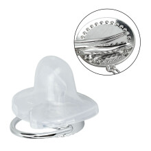 Silicone-Baby-Nuckelchen A-Z Buchstaben BPA-frei 6-18 Monate