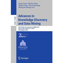 Advances in Knowledge Discovery and Data Mining Paperback Book