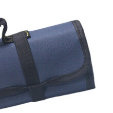 Multifunctional Roll Up Tool Bag Oxford Cloth 58.5x35.5cm Blue