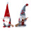 Nice Swedish Gnome Plush Sweeping Gnome with Broom Figurine-Red 3
