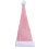 Long Christmas Hat Christmas Party Hat Plush-Pink Double layer 1