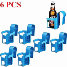 (6pcs blue) Car Drink H Hanging Container Hook Hook Ow Dash Mount Outlet Drink H Bracket Car Accessories - Drinks Hs