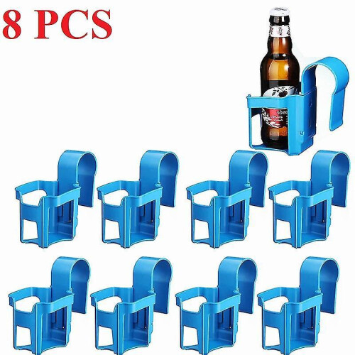 (8pcs blue)Car Drink H Hanging Container Hook Hook Ow Dash Mount Outlet Drink H Bracket Car Accessories - Drinks Hs