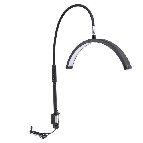 (GB Plug) Halve Maan Wimperlamp LED Klem US Plug 1