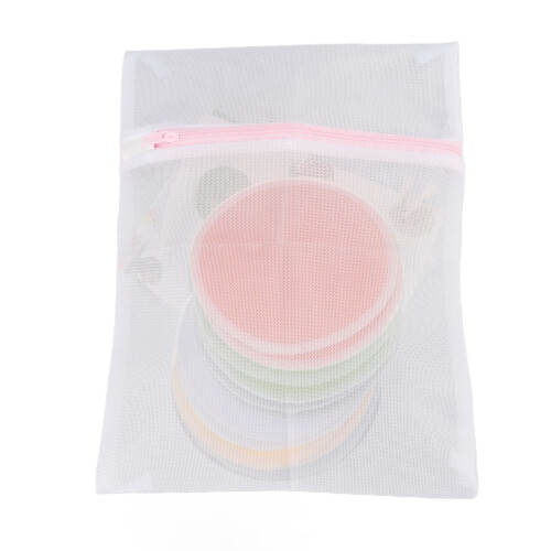 12pcs Washable Absorbent Nursing Pads + Bag 1