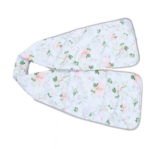 Doppelte Ölabweisende Schnallen-Bib mit Blumenmuster 2