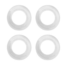 4 Stk Paraplugat Ring Plug Set Transparant Krasbeschermer