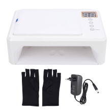 (EU Plug) 288W Nagellamp met Handkussen 4 Timer UV Gel Licht US Stekker