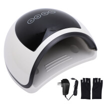 (US Plug) 96W UV LED Nail Lamp 39 Chips 4 Timers Auto Sensor