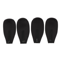 4 Pack Thick Neoprene Beer Bottle Insulator Sleeve Zip Up Jacket