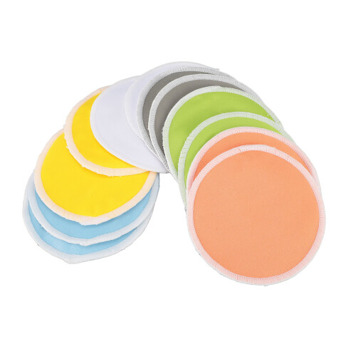 12pcs Washable Absorbent Nursing Pads + Bag 2
