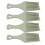 10Pcs Wide Tooth Comb Ergonomic Hair Styling 3