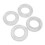 4 Stk Paraplugat Ring Plug Set Transparant Krasbeschermer 3