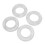 4 Stk Paraplugat Ring Plug Set Transparant Krasbeschermer 2