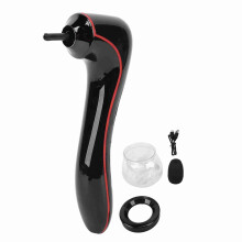 (Black) Make-up kwastreiniger 3 snelheden USB oplaadbaar
