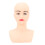 Female Bald Mannequin Head PVC Makeup Practice Doll 1