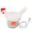 3D Chicken Egg Night Light USB White 1